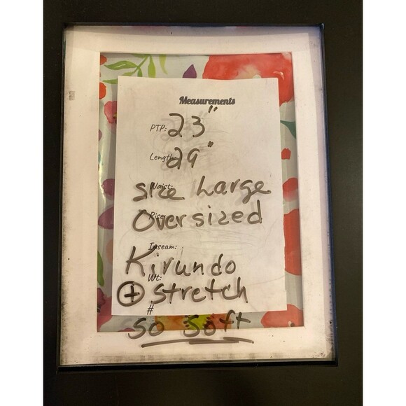 Kirundo Sweater Womens Size Large Oversized Striped Black & Brown Stretchy - Picture 12 of 12